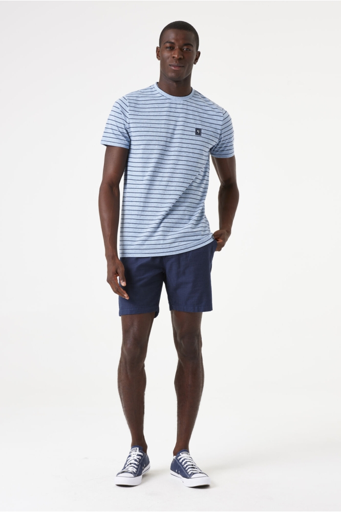 T SHIRT E51204 1863 DUSTY BLUE